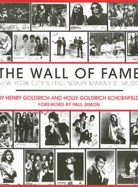 【预订】The Wall of Fame: New York City’s Legendary Manny’s Music
