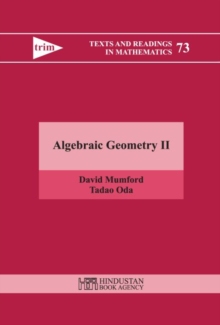 【预订】Algebraic Geometry II: 2 (Texts and Readings in Mathematics)