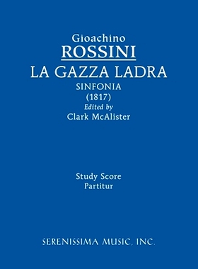 预订 La Gazza ladra sinfonia: Study score: 9781608742837