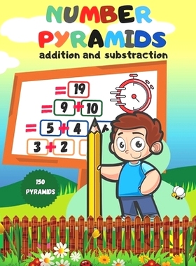 预订 Number pyramids - addition and substraction: 150 Addition Pyramid Challenges - addition and subtraction practice wo