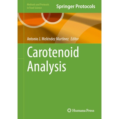 预订 Carotenoid Analysis 类胡萝卜素分析 9781071645697