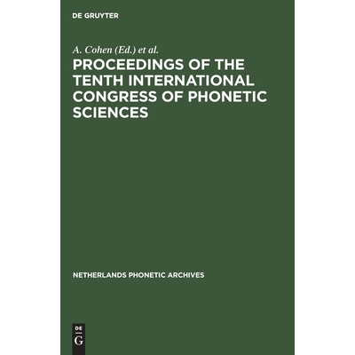 预订 Proceedings of the Tenth International Congress of Phonetic Sciences 第十届国际语音科学大会论文集: 9783110133370