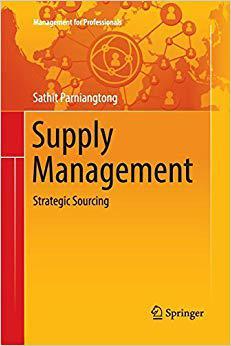 【预售】Supply Management: Strategic Sourcing