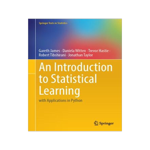 现货 An Introduction to Statistical Learning 9783031387463