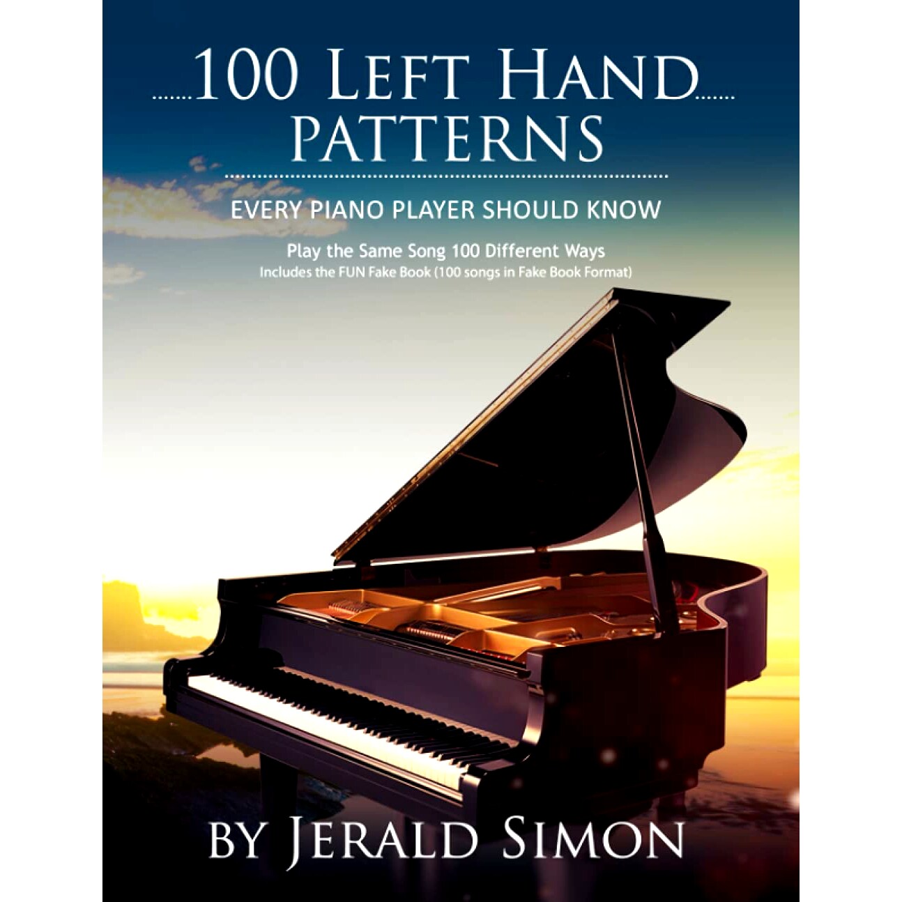 现货 100种钢琴左手弹奏模式 英文原版 100 Left Hand Patterns Every Piano Player Should Know