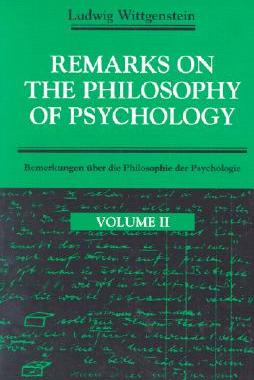 【预订】Remarks on the Philosophy of Psychology 9780226904375