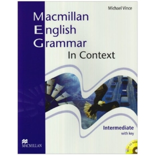 Grammar English Context 9781405071406 预订 Intermediate Macmillan