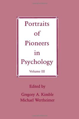 【预订】Portraits of Pioneers in Psychology