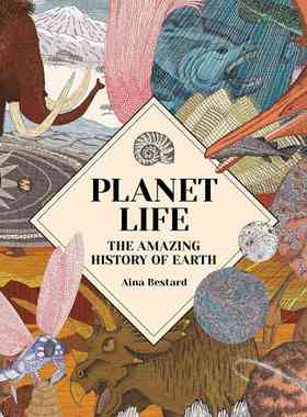 了不起的地球故事 2021女巫奖非虚构获奖作品 英文版 自然科学绘本 Aina Bestard绘 Planet Life The Amazing History of Earth