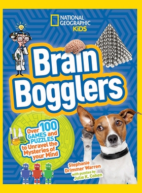 预订 Brain Bogglers: Over 100 Games and Puzzles to Reveal the Mysteries of Your Mind: 9781426324239