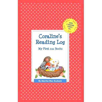 预订 Coraline’s Reading Log: My First 200 Books (Gatst): 9781516237302