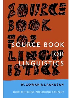 预订 Source Book for Linguistics. Third revised edition.: 9789027221629