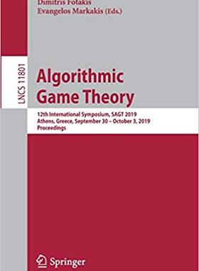 【预售】Algorithmic Game Theory