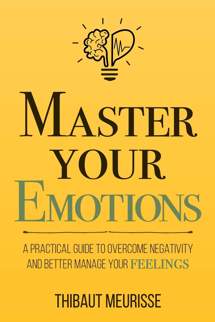 英文原版 掌控你的情绪 Master Your Emotions: A Practical Guide to Overcome Negativity and Better Manage Your Feelings