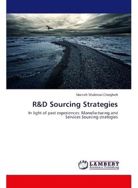 预订 R&d Sourcing Strategies: In light of past experiences: Manufacturing and Services Sourcing strategies: 978365964022