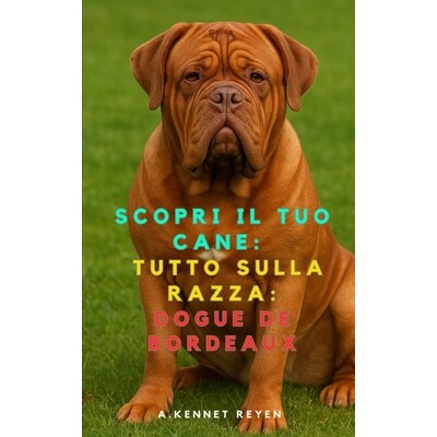 预订 Scopri il Tuo Cane: Tutto sulla razza: Dogue de Bordeaux 9798268663471