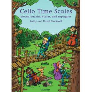 Cello Time Scales: Pieces, puzzles, scales, and arpeggios大提琴时间:曲谱、拼图、音阶和琶音: 9780193381391