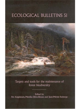 预订 Targets And Tools For The Maintenance Of Forest Biodiversity (Ecological Bulletins 51) 森林生物多样性维护的目标与工