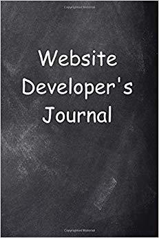 【预售】Website Developer’s Journal Chalkboa...