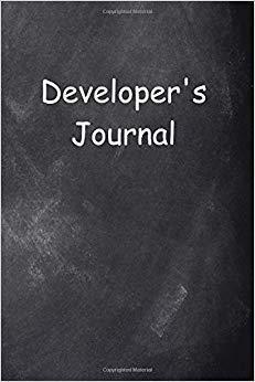 【预售】Developer’s Journal Chalkboard Desig...