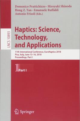 【预售】Haptics: Science, Technology, and Ap...