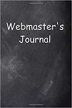 【预售】Webmaster’s Journal Chalkboard Desig...