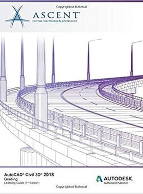 【预售】AutoCAD Civil 3D 2018 Grading: Autod...