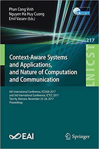 【预售】Context-Aware Systems and Applicatio...
