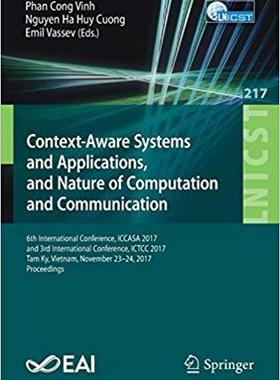 【预售】Context-Aware Systems and Applicatio...