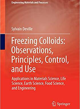 【预售】Freezing Colloids: Observations, Pri...