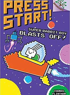 【预售】Super Rabbit Boy Blasts Off!: A Bran...