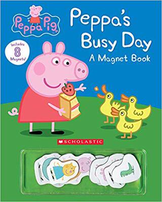 【预售】Peppa’s Busy Day Magnet Book