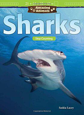 【预售】Amazing Animals: Sharks: Skip Counti...