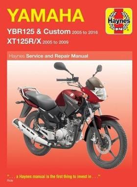 [预订]Yamaha YBR125  (05 - 16)  &  XT125R/X  (05 - 09) 9781785213588