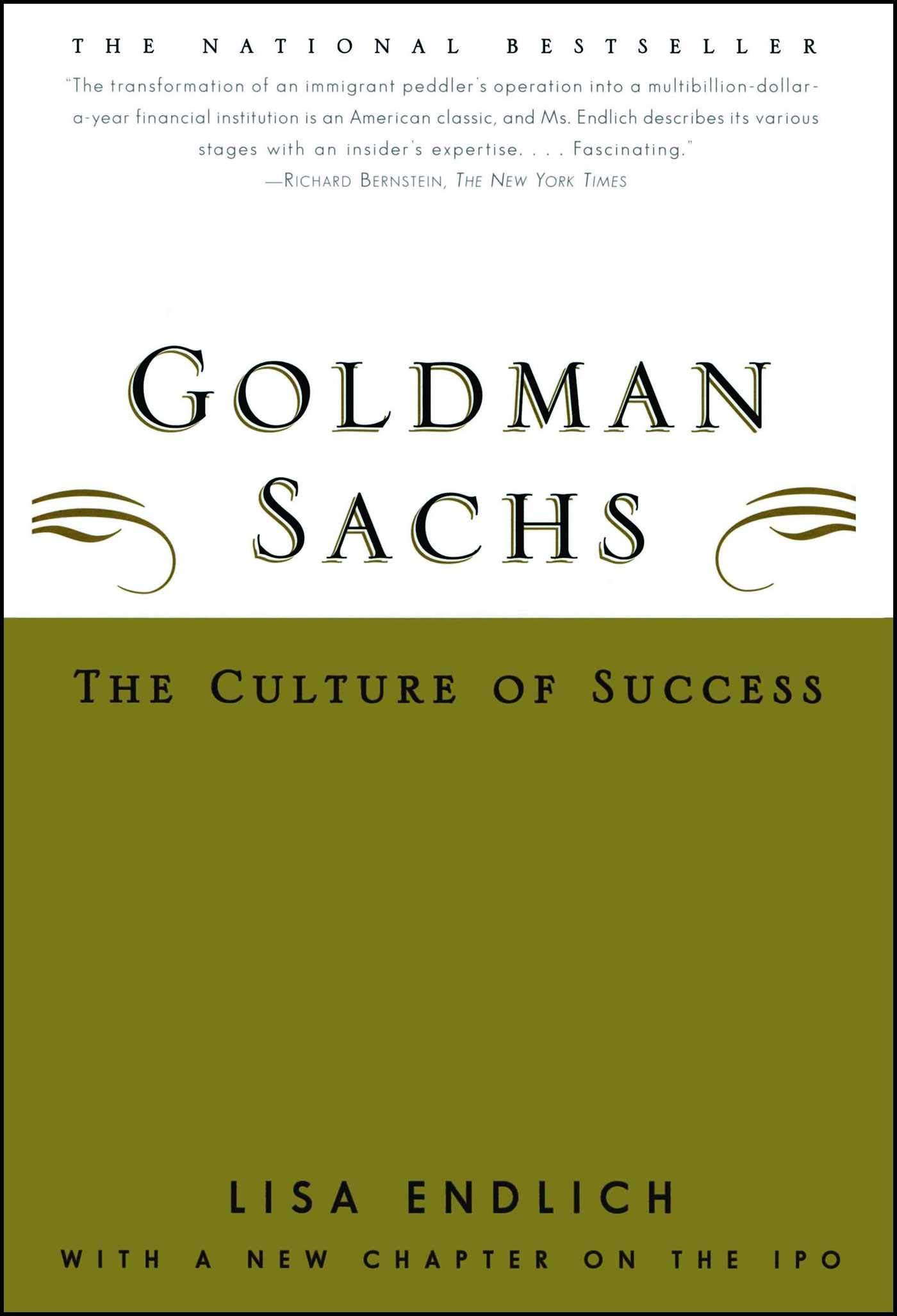 英文原版 高盛文化 Goldman Sachs: The Culture of Success