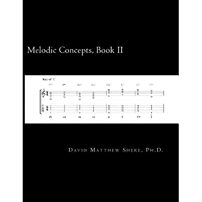 预订 Melodic Concepts, Book II: Fundamentals of Jazz Improvisation for electric guitar: 9781542580564