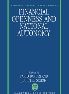 【预订】Financial Openness and National Autonomy