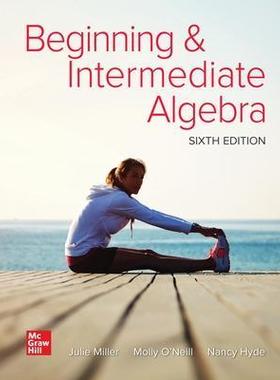 [预订]Beginning and Intermediate Algebra 9781260673531
