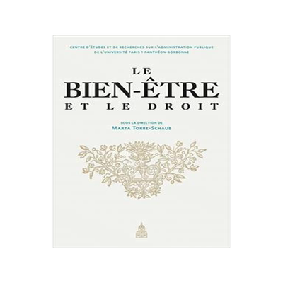 [预订]Le bien-être et le droit 9782859449629