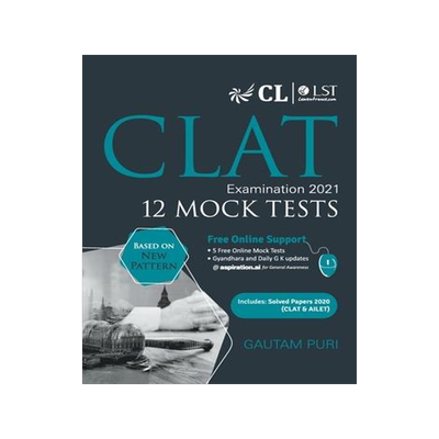 [预订]Clat 2021: 12 Mock Tests 9789390187799