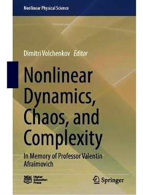 预订 Nonlinear Dynamics, Chaos, and Complexity: In Memory of Professor Valentin Afraimovich