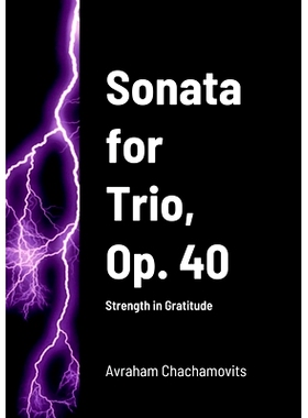 预订 Sonata for Trio, Op. 40: Strength in Gratitude: 9781387829804