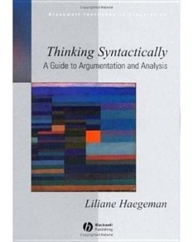 预订 Thinking Syntactically - a Guide to Argumentation and Analysis 句式剖析：论证与分析指南: 9781405118538