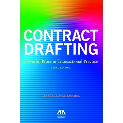 预订 Contract Drafting: Powerful Prose in Transactional Practice 合同起草:交易实践中的强大散文: 9781641053327