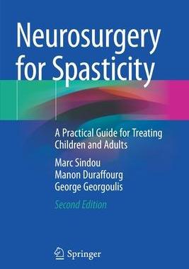 [预订]Neurosurgery for Spasticity 9783030927196
