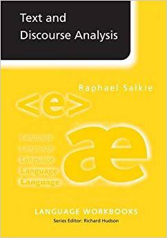 【预售】Text and Discourse Analysis