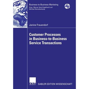 Business 预订 Transactions Processes Service 9783835006010 Customer