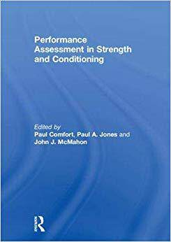 【预售】Performance Assessment in Strength and Conditioning