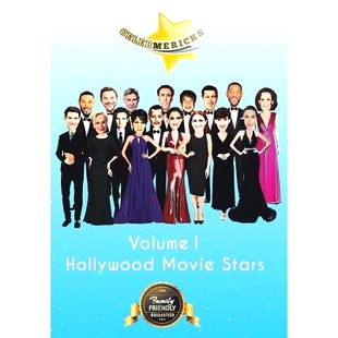 Celebmericks Stars Volume1 Movie 9781726737821 Hollywood 预订
