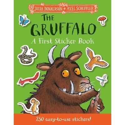 预订 The Gruffalo: A First Sticker Book: over 250 easy-to-use stickers 《咕噜牛：*本贴纸书》：超过250张简单易用的贴纸: 9
